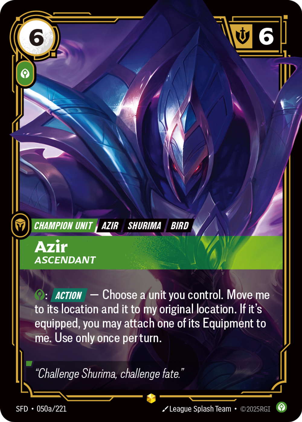 Azir, Ascendant (Alternate Art)