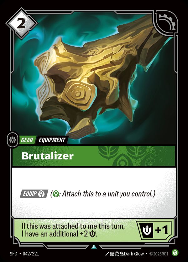 Brutalizer — Riftbound card