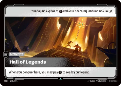 Hall of Legends SFD-210 영어판 카드 이미지