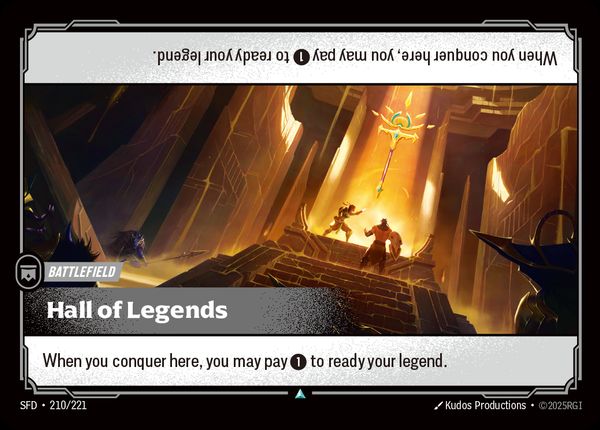 Hall of Legends — Riftbound card