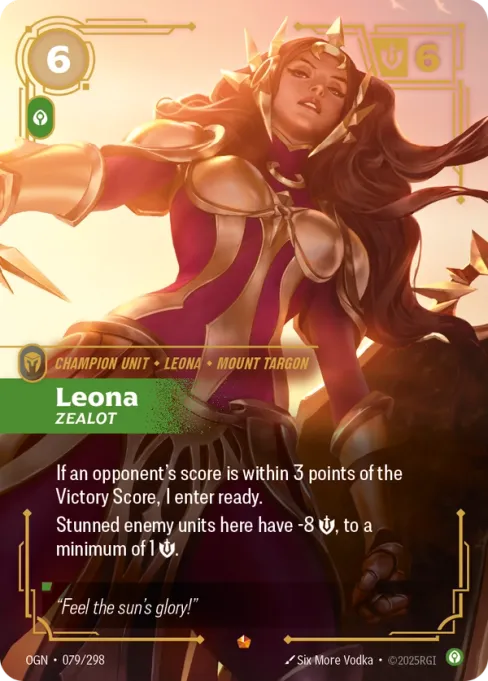 Leona, Zealot, OGN-079/298
