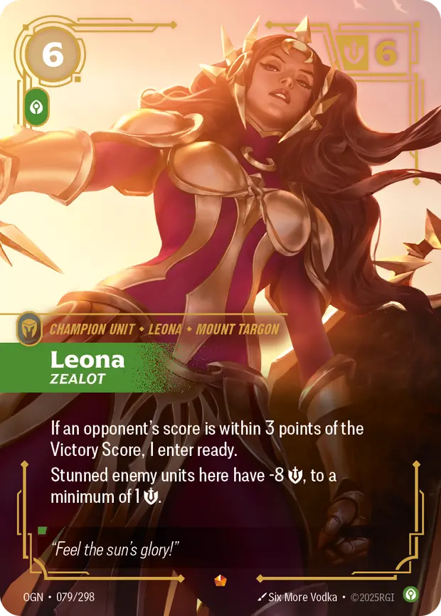 Leona - Zealot