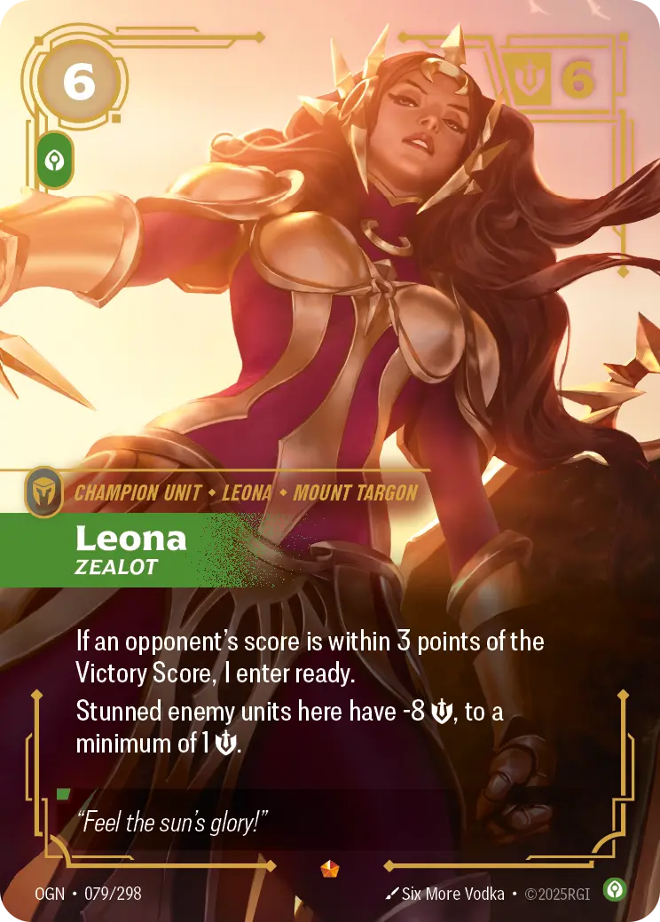 Leona - Zealot