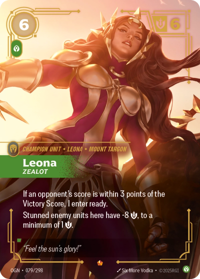 Leona - Zealot