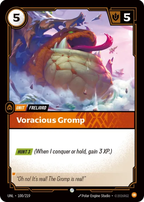 Voracious Gromp, UNL-100/219