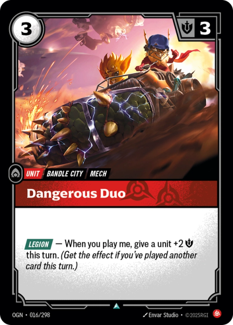 Dangerous Duo — Origins #016, art by Envar Studio