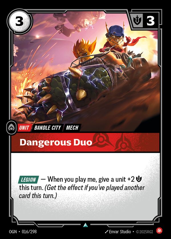 Dangerous Duo — Riftbound card