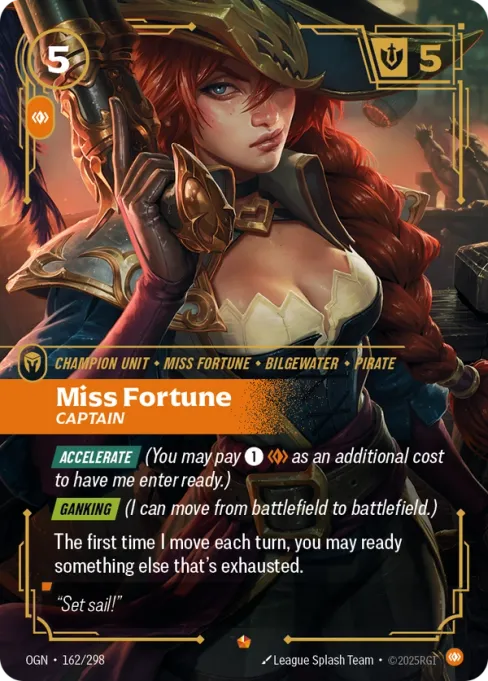 Miss Fortune, Captain, OGN-162/298