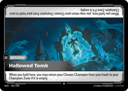 Hallowed Tomb