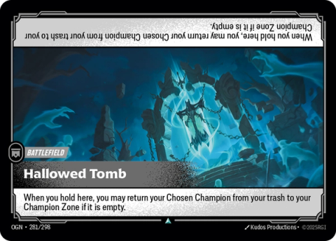 Hallowed Tomb — Origins #281, art by Kudos Productions