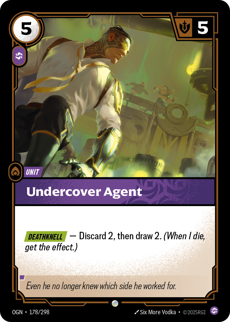 UNDERCOVER AGENT