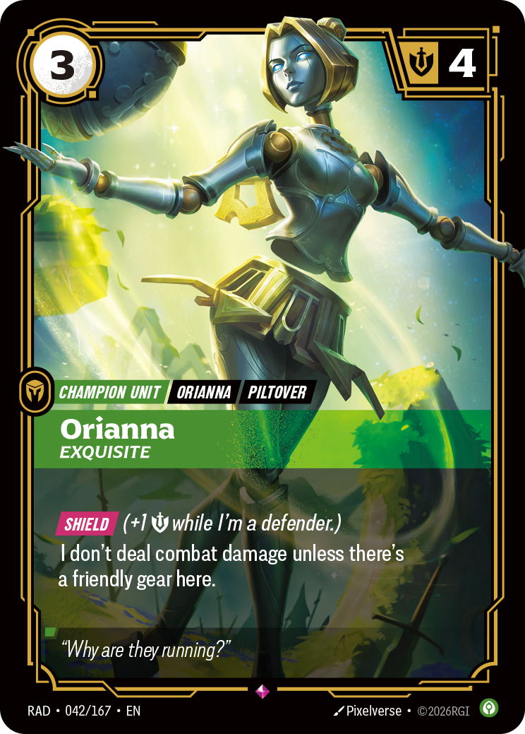 Orianna, Exquisite