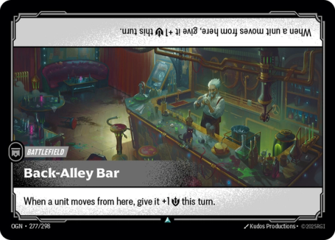 Back-Alley Bar — Origins #277, art by Kudos Productions