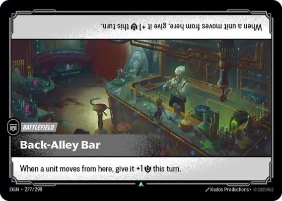 Back-Alley Bar OGN-277 Standard printing