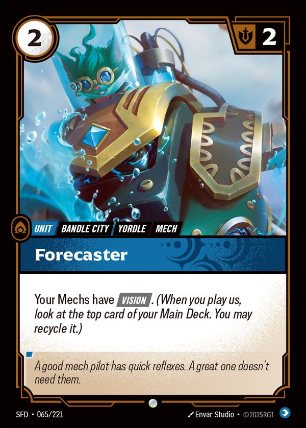 Forecaster — Riftbound card