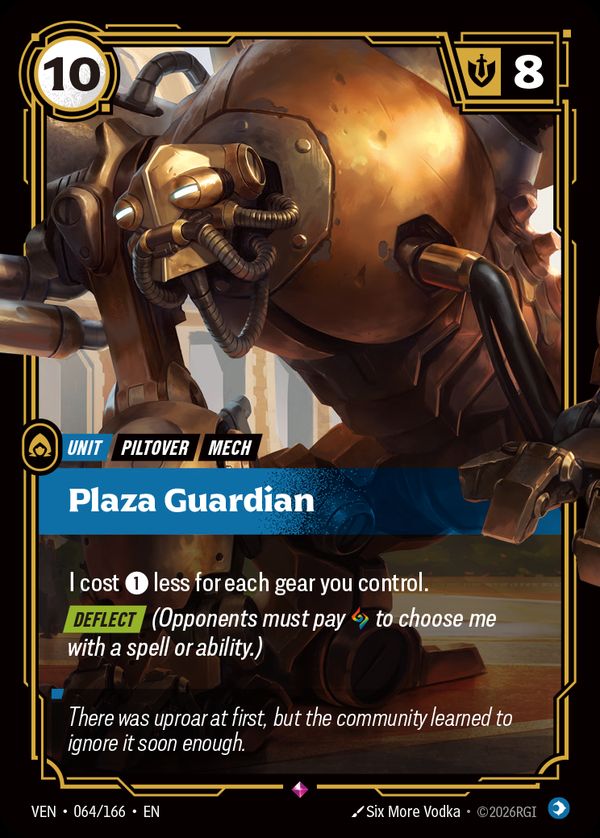 Plaza Guardian — Riftbound card