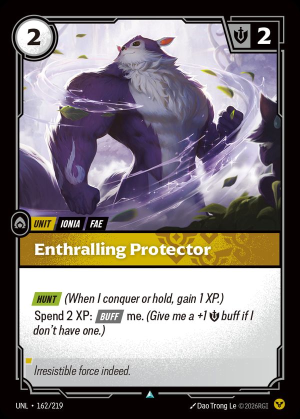Enthralling Protector — Riftbound card
