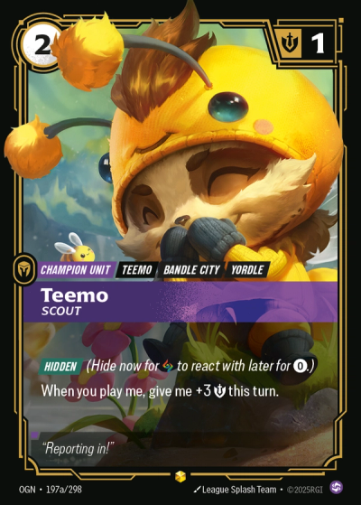 Teemo - Scout (Alternate Art)