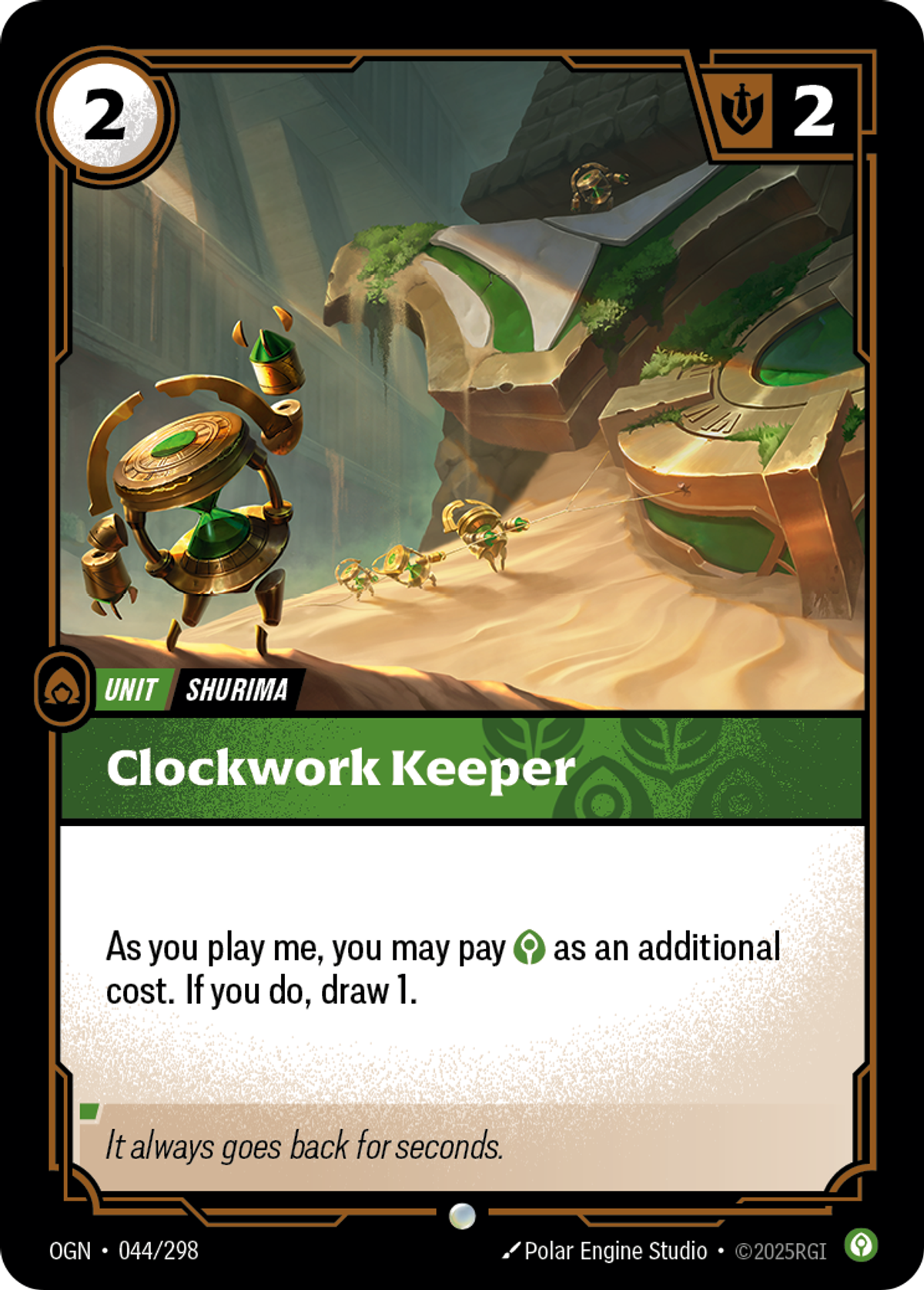 Clockwork Keeper