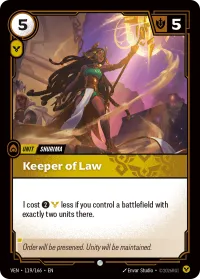 Keeper of Law, Vendetta