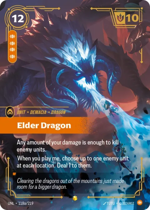 Elder Dragon UNL-118a 영어판 카드 이미지