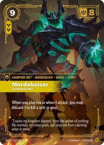 Mordekaiser, Dominating · RAD-137/167