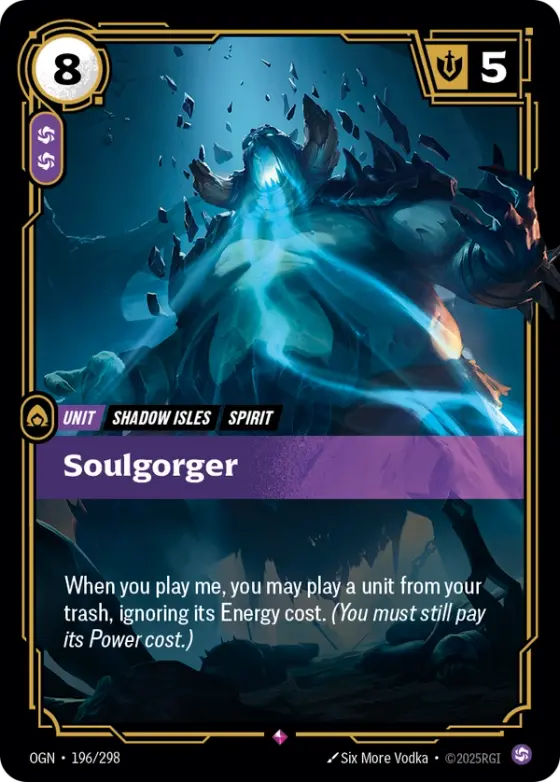 Soulgorger OGN-196 Standard printing