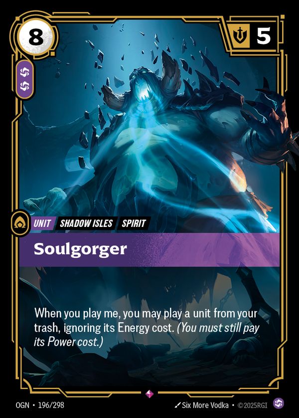 Soulgorger — Riftbound card