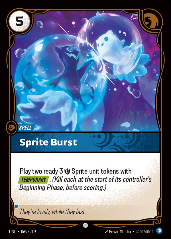 Sprite Burst — Riftbound card