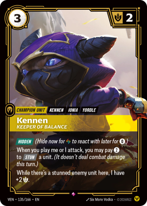 Kennen, Keeper of Balance