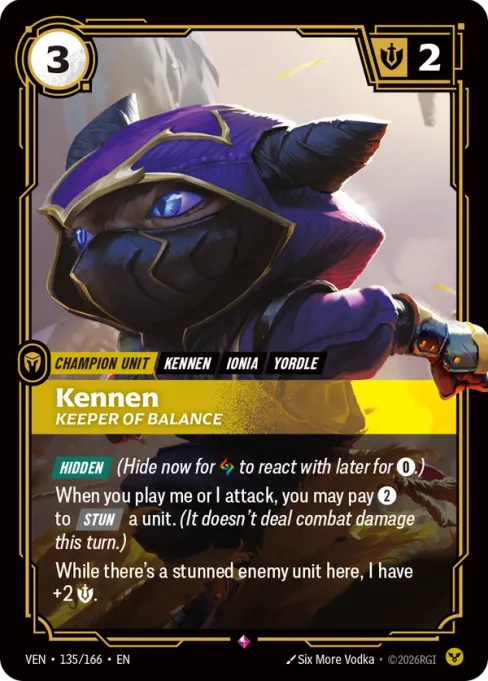 Kennen, Keeper of Balance, VEN-135/166