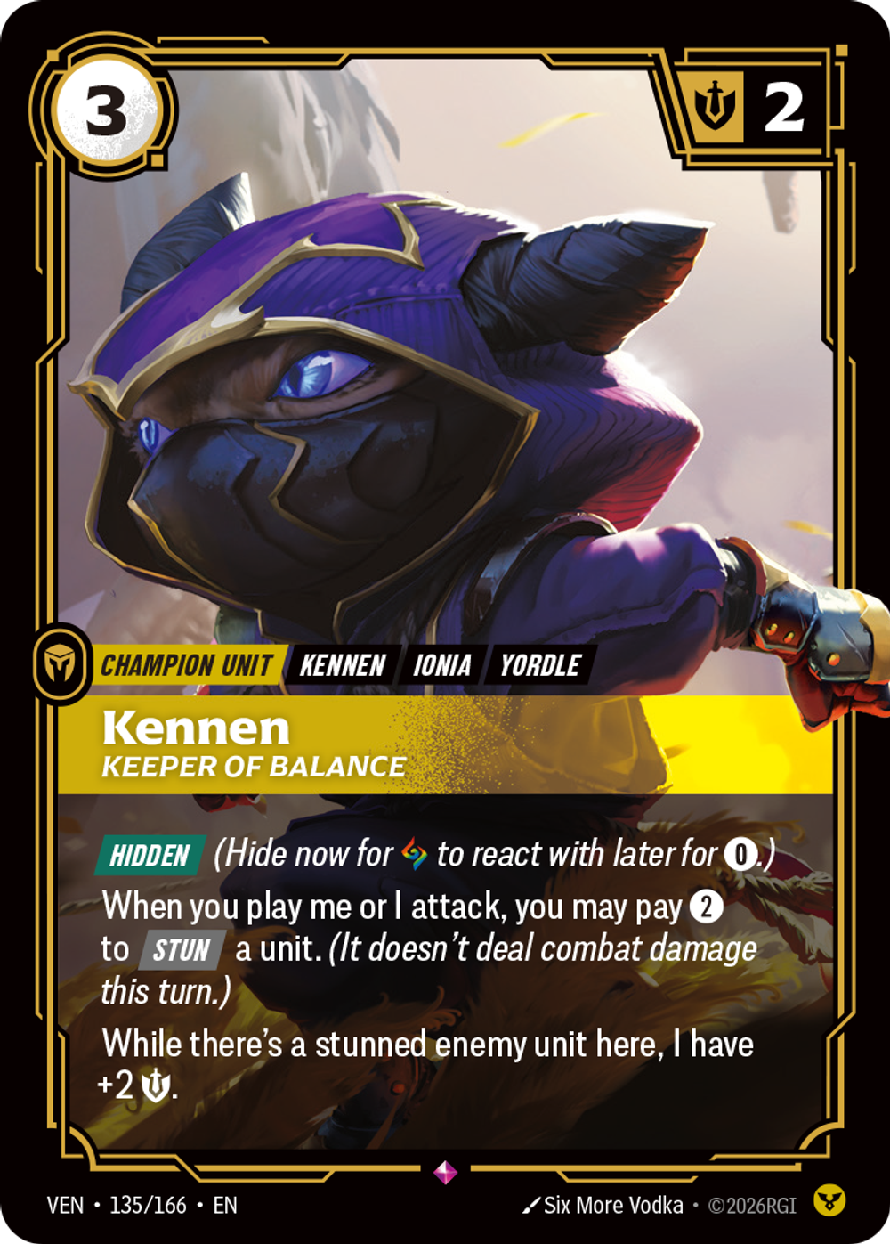 Kennen, Keeper of Balance