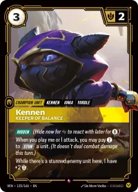Kennen, Keeper of Balance