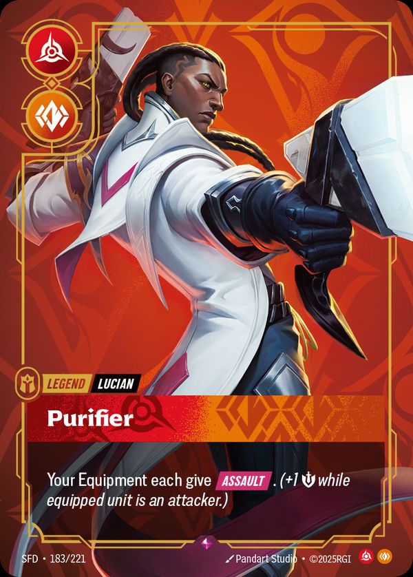 Lucian, Purifier — Riftbound card