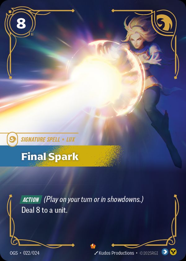Final Spark — Riftbound card