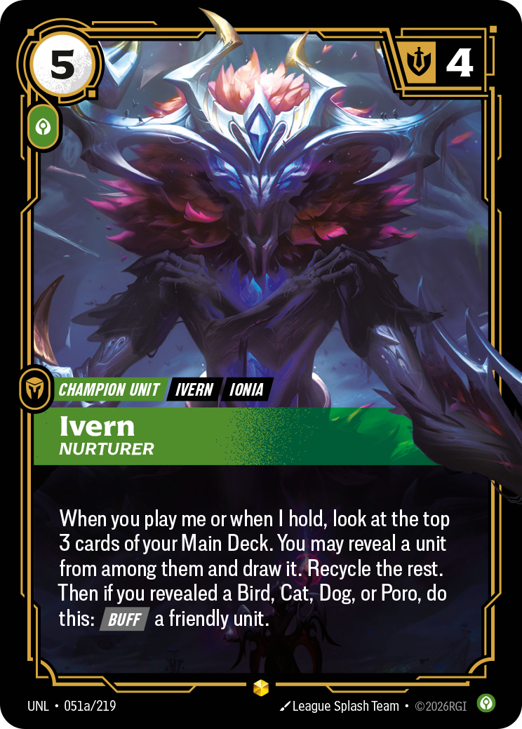 Ivern, Nurturer