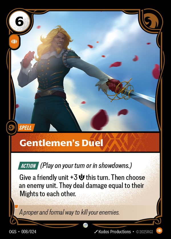 Gentlemen's Duel — Riftbound card