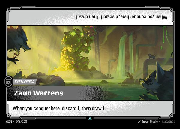 Zaun Warrens — Riftbound card