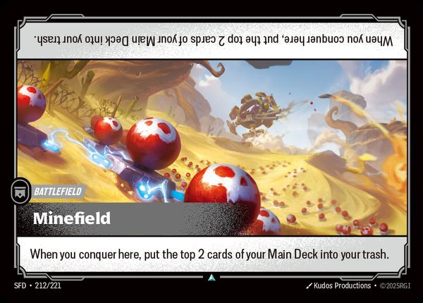 Minefield — Riftbound card