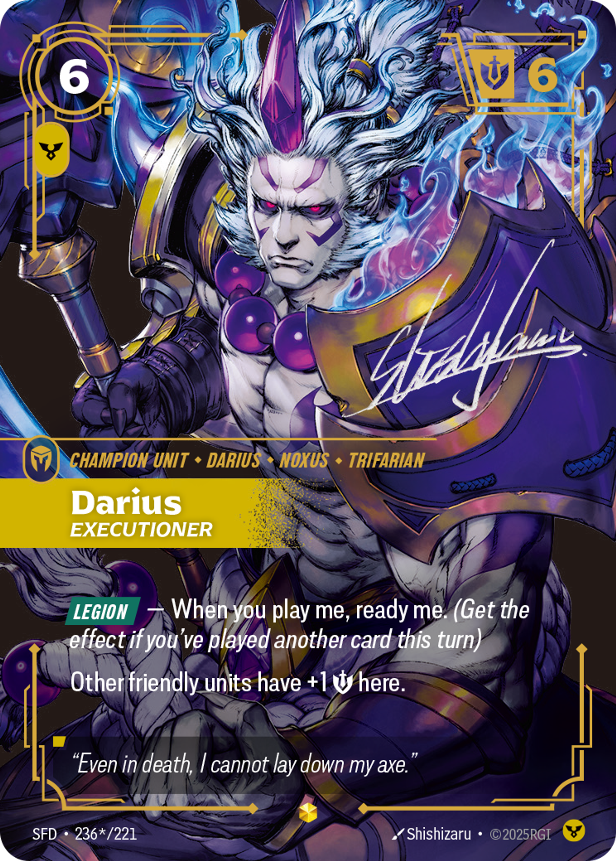 Darius, Executioner