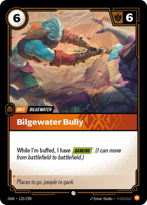 Bilgewater Bully — Origins #125, art by Envar Studio