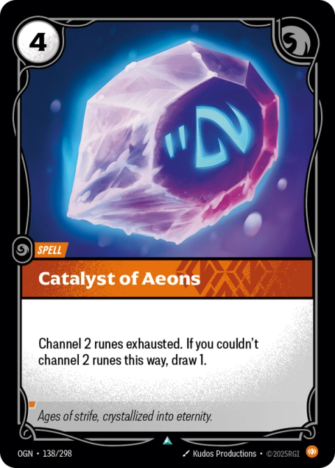 Catalyst of Aeons — Origins #138, art by Kudos Productions