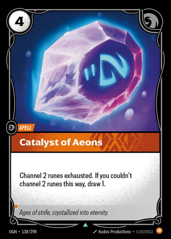Catalyst of Aeons — Riftbound card