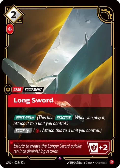 Long Sword, SFD-022/221