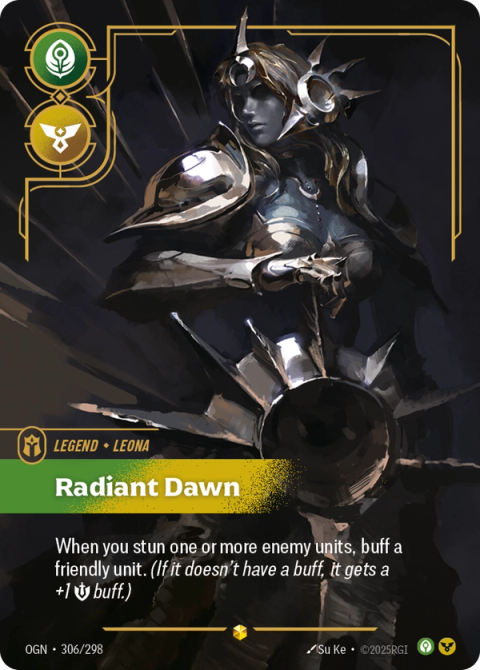 Leona - Radiant Dawn (Overnumbered) — Origins #306, art by Su Ke