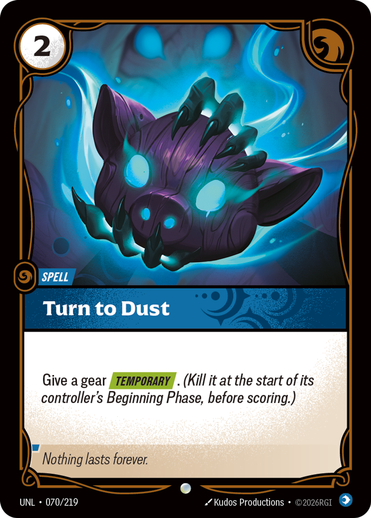 Turn to Dust