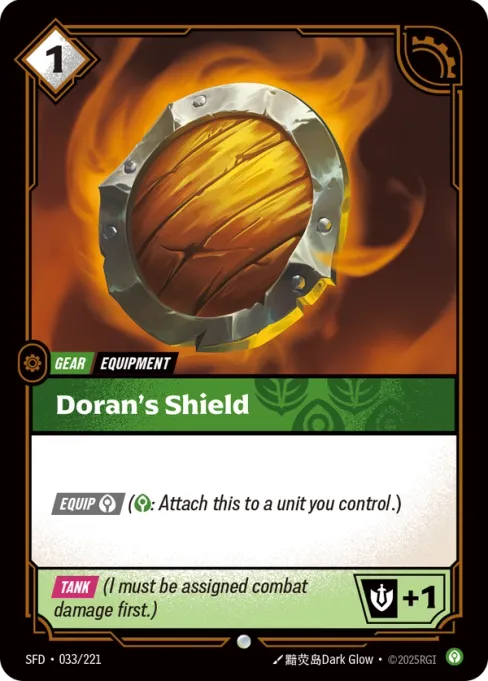 Doran's Shield, SFD-033/221