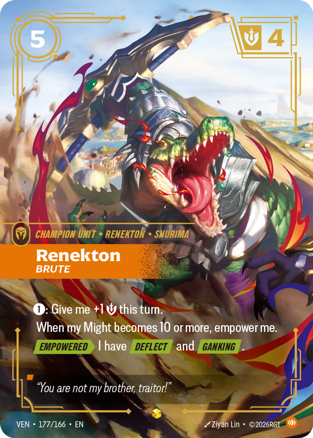 Renekton, Brute