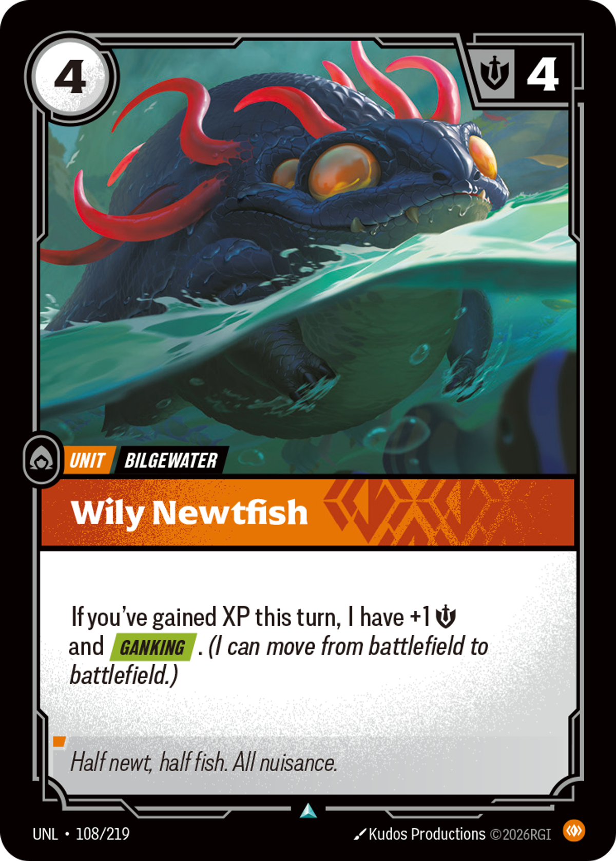 Wily Newtfish