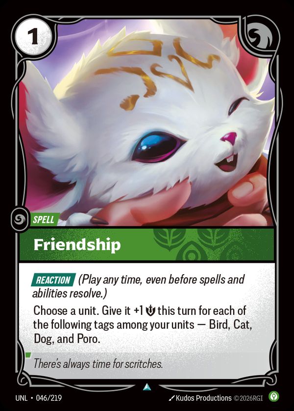 Friendship — Riftbound card